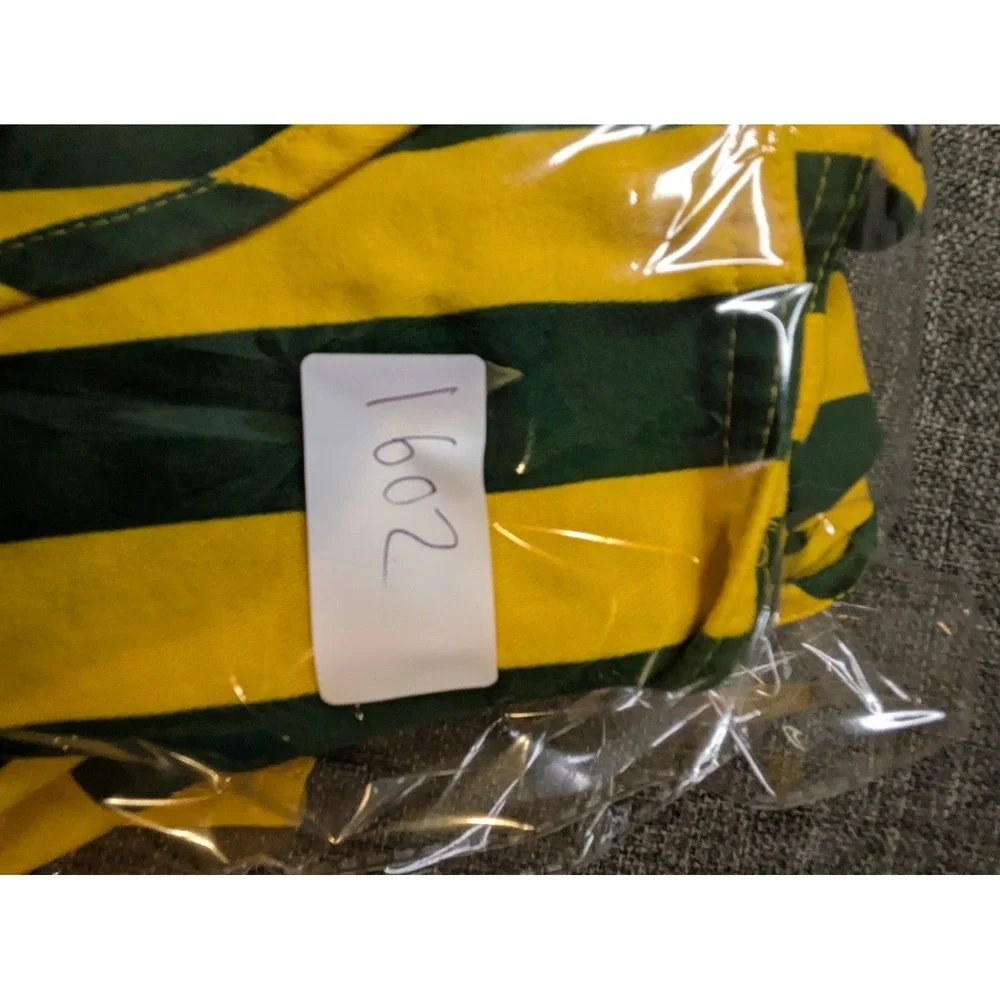 Game Bibs Green Bay Packers Cooking Apron Green and Yellow Lambeau‎ One Size